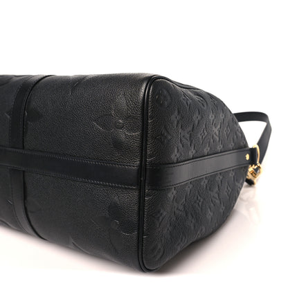 Louis Vuitton Empreinte Monogram Giant Keepall Bandouliere 45 Black 8 of 9