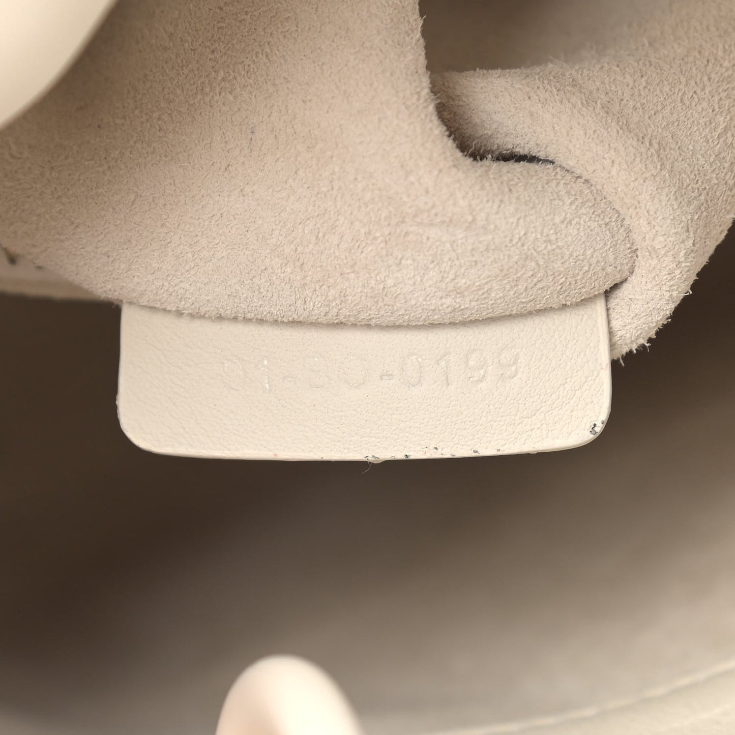 Ultra Matte Calfskin Cannage Mini Lady Dior White