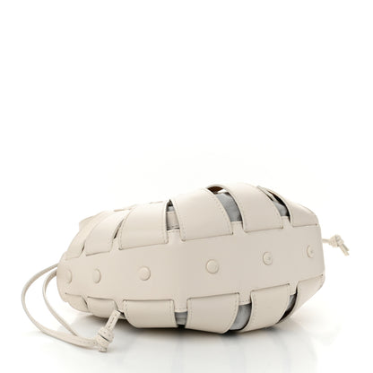 Bottega Veneta French Calfskin Small Shell White Frost 4 of 11