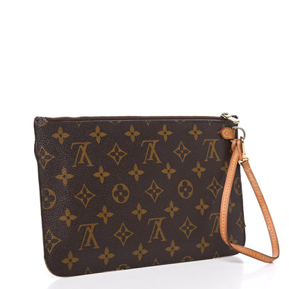 Louis Vuitton Monogram Neverfull MM GM Pochette 2 of 10