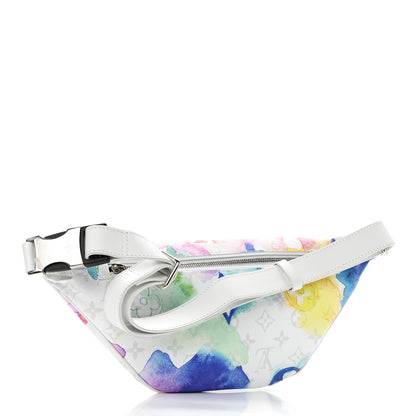 Louis Vuitton Monogram Watercolor Discovery Bumbag Multicolor 3 of 10
