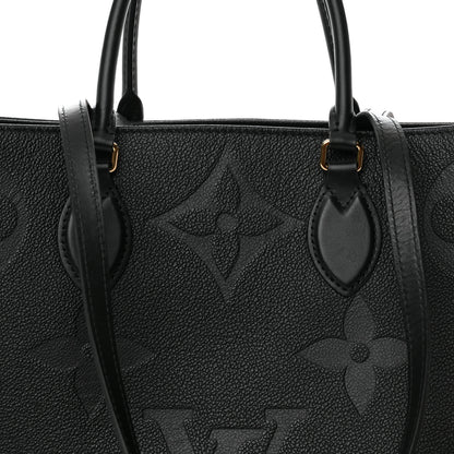Louis Vuitton Empreinte Monogram Giant Onthego GM Black 7 of 9