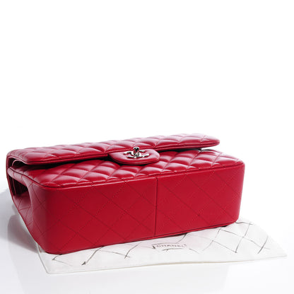Chanel Lambskin Jumbo Double Flap Red 4 of 8