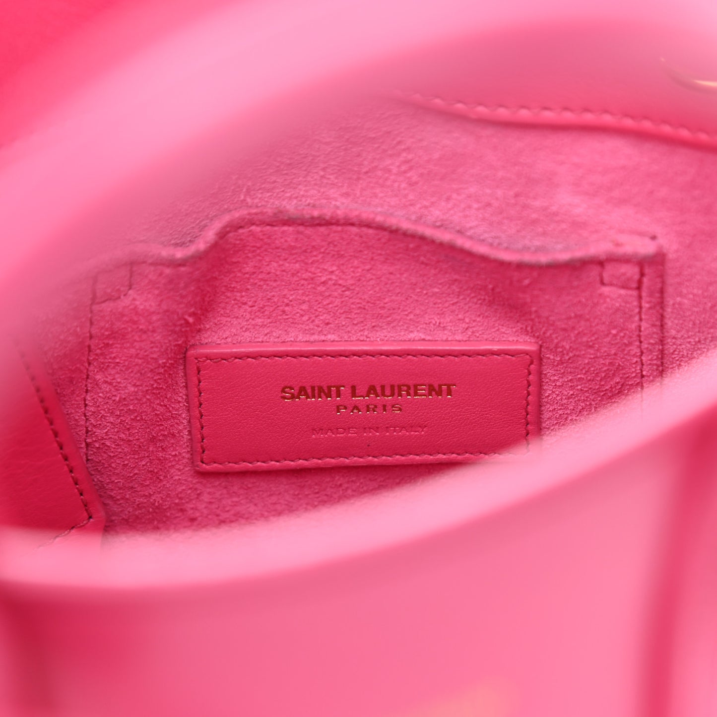 Calfskin Nano Sac De Jour Lipstick Fuchsia