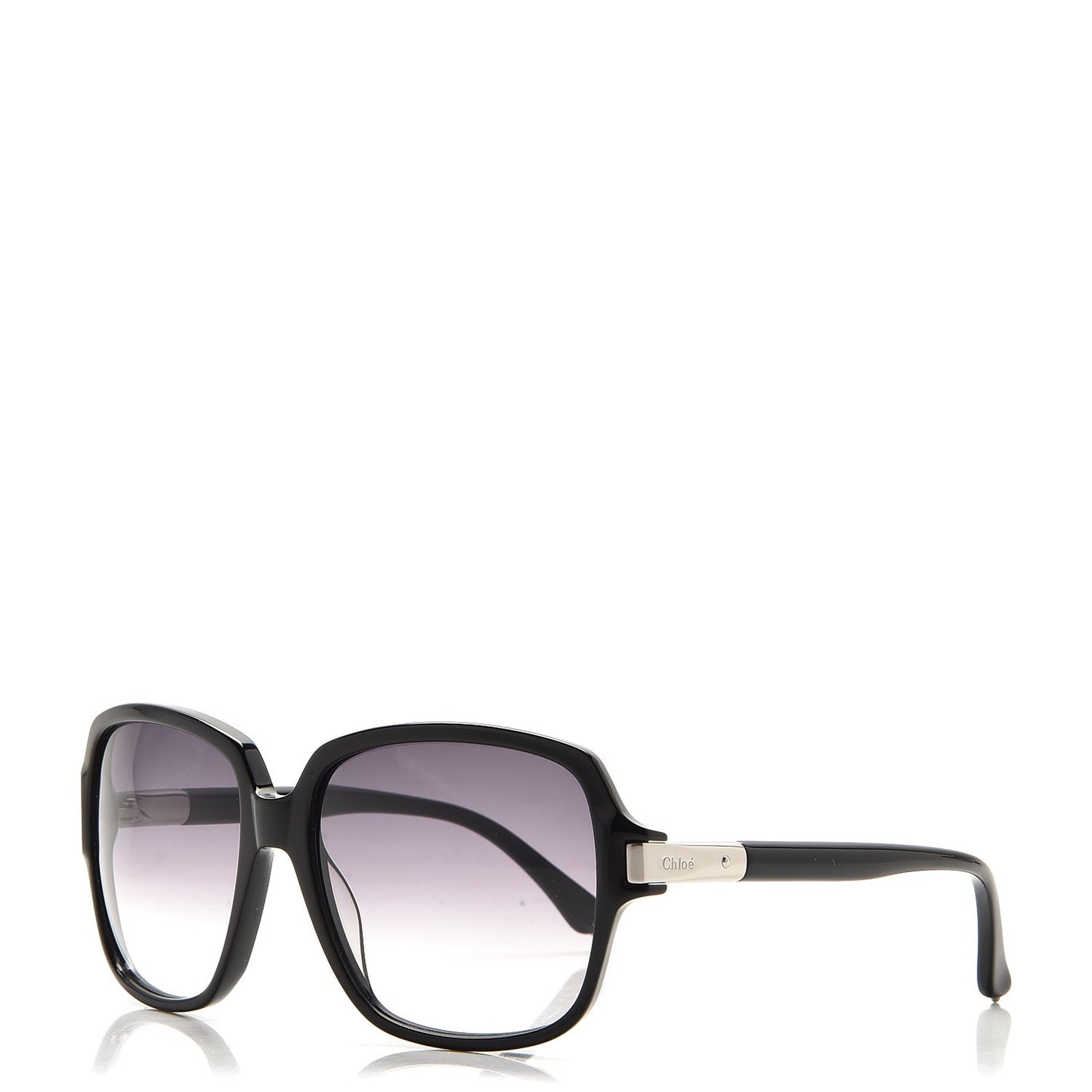 Oversized Round Sunglasses CL2238 Black