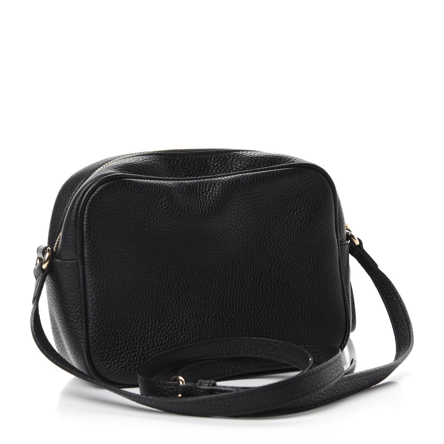 Gucci Pebbled Calfskin Small Soho Disco Bag Black 3 of 13