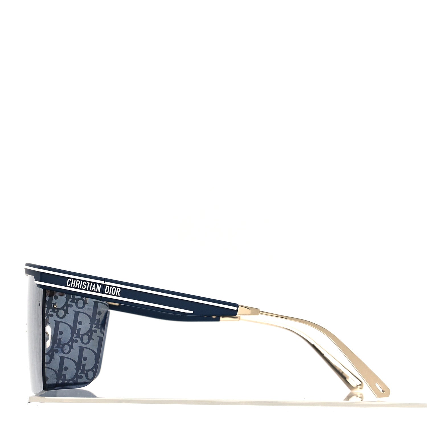 Christian Dior Oblique Diorclub M1U Mask Sunglasses Blue 3 of 8
