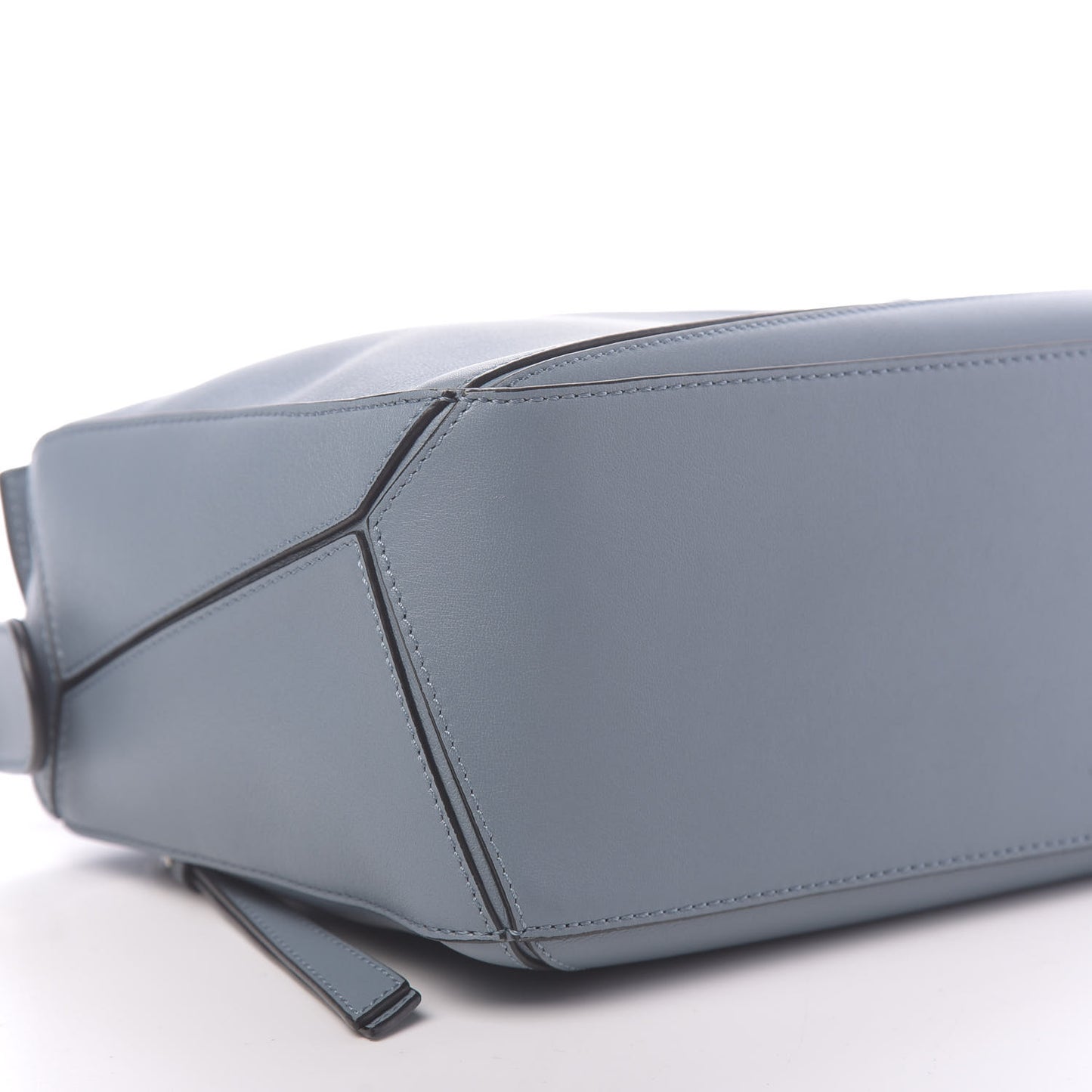 Calfskin Small Puzzle Bag Stone Blue