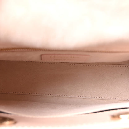 Christian Dior Lambskin Cannage Small My ABCDior Lady Dior Light Pink 5 of 10