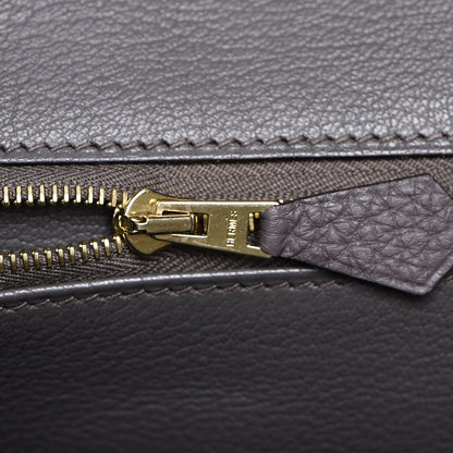 Hermes Togo Birkin 30 Etain 14 of 26