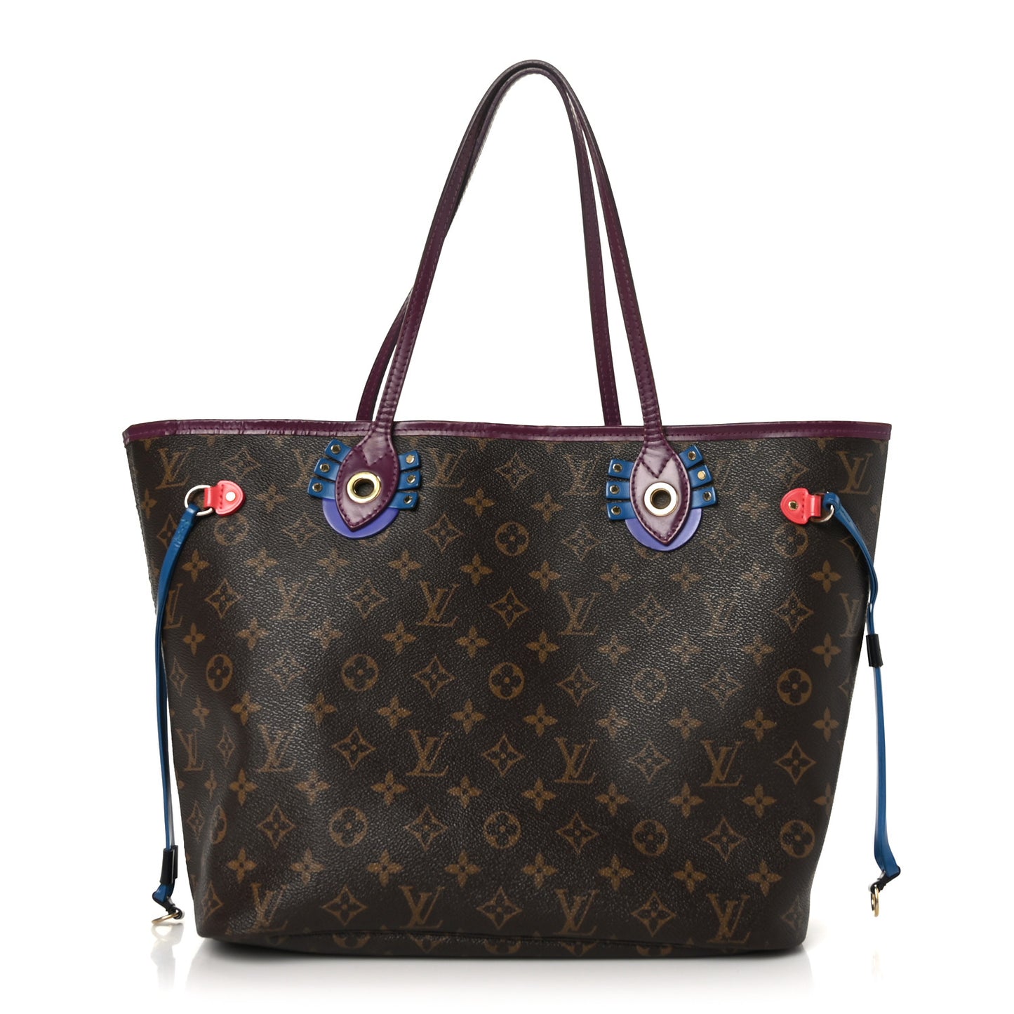 Monogram Totem Neverfull MM Magenta