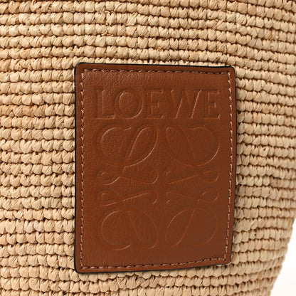 Loewe Raffia Mini Slit Tote Bag Natural Tan 5 of 11