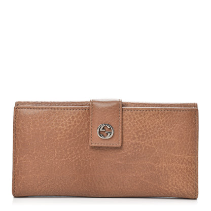 Gucci Calfskin Miss GG Continental Wallet Old Naturale 1 of 10