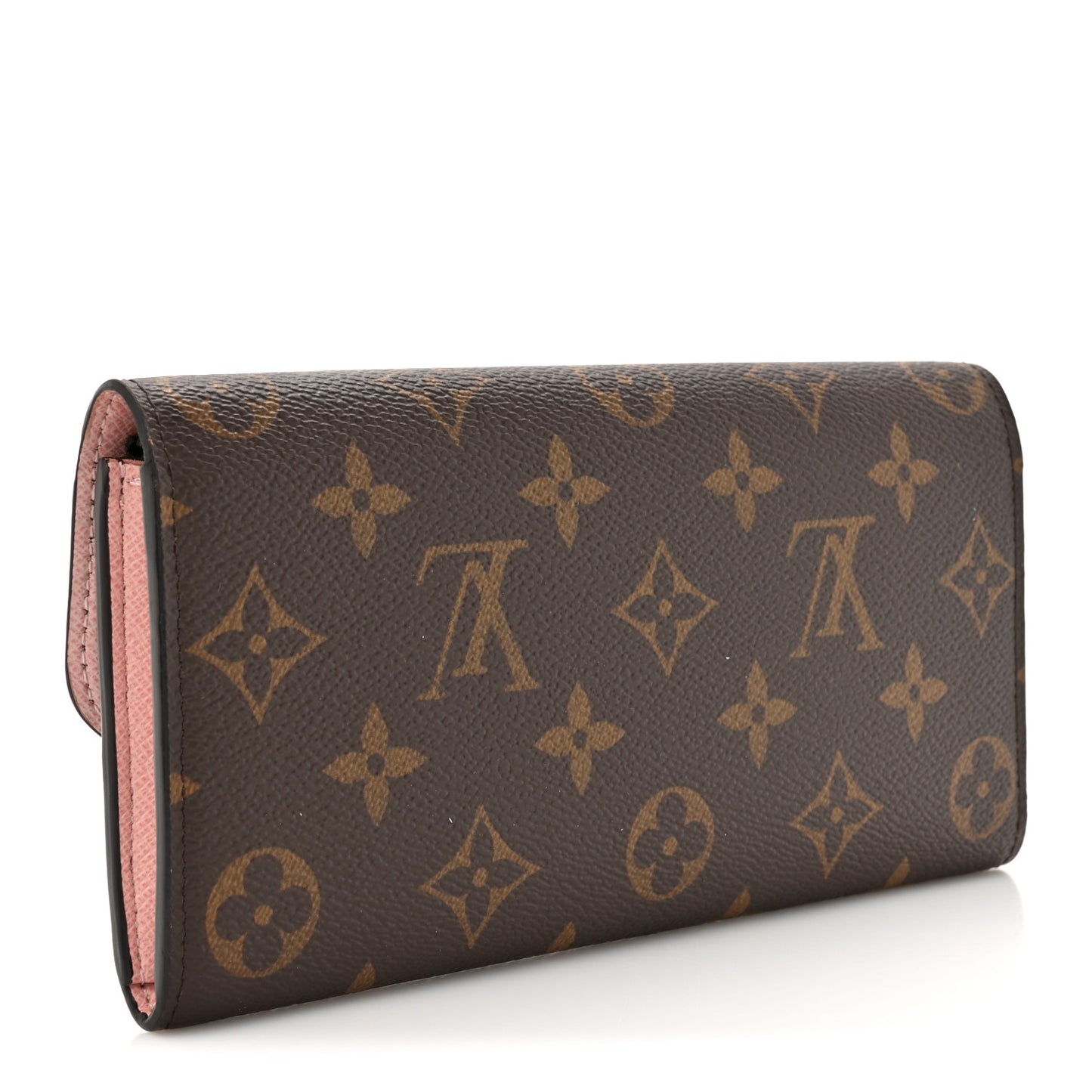 Monogram Emilie Wallet Rose Ballerine