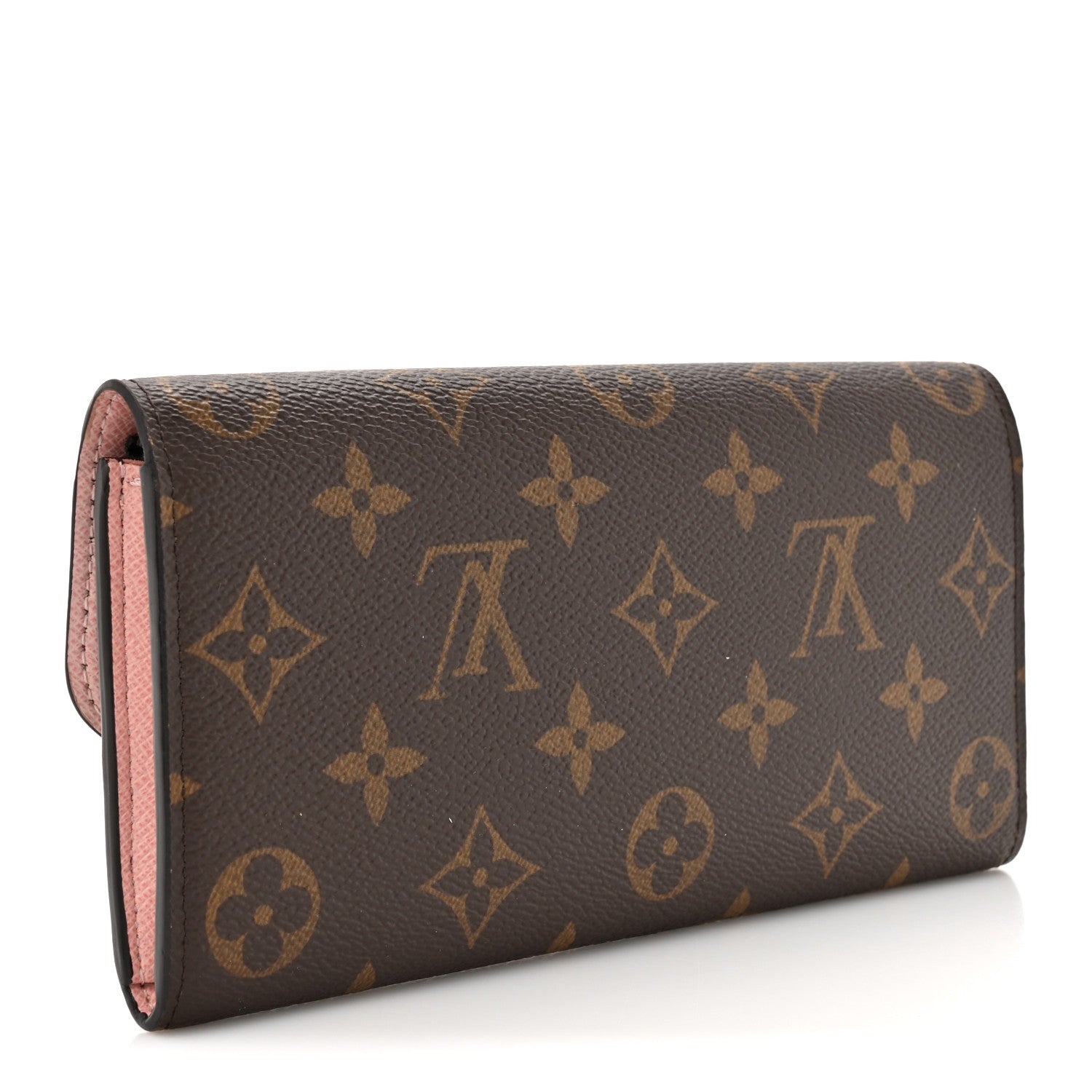 Louis Vuitton Monogram Emilie Wallet Rose Ballerine 3 of 9