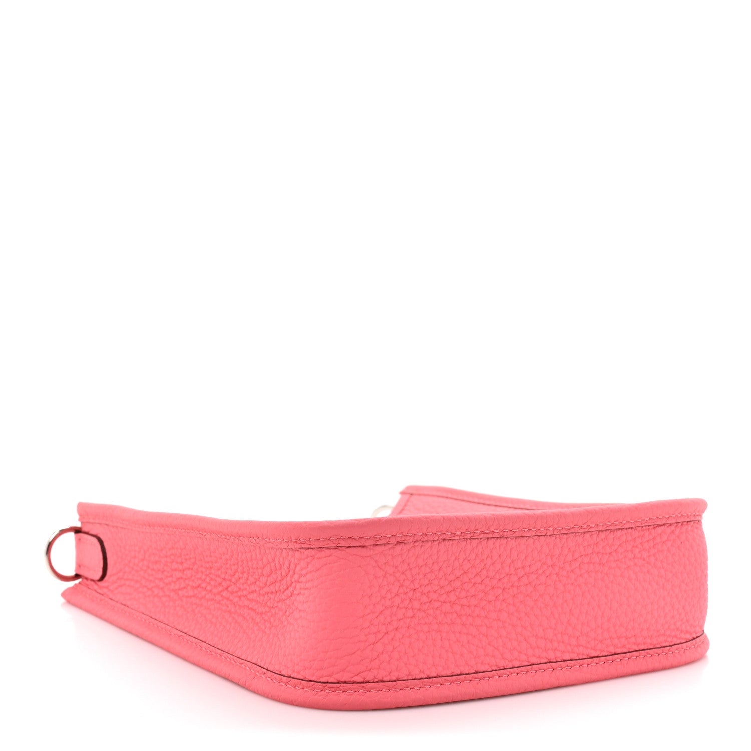 Hermes Taurillon Clemence Amazone Evelyne TPM Rose Azalee Rouge Pivoine 4 of 11