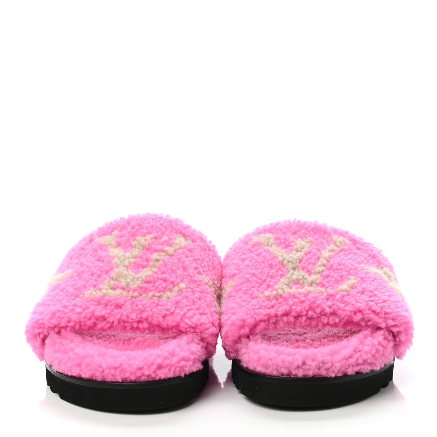 Shearling Paseo Flat Comfort Mule 38 Pink