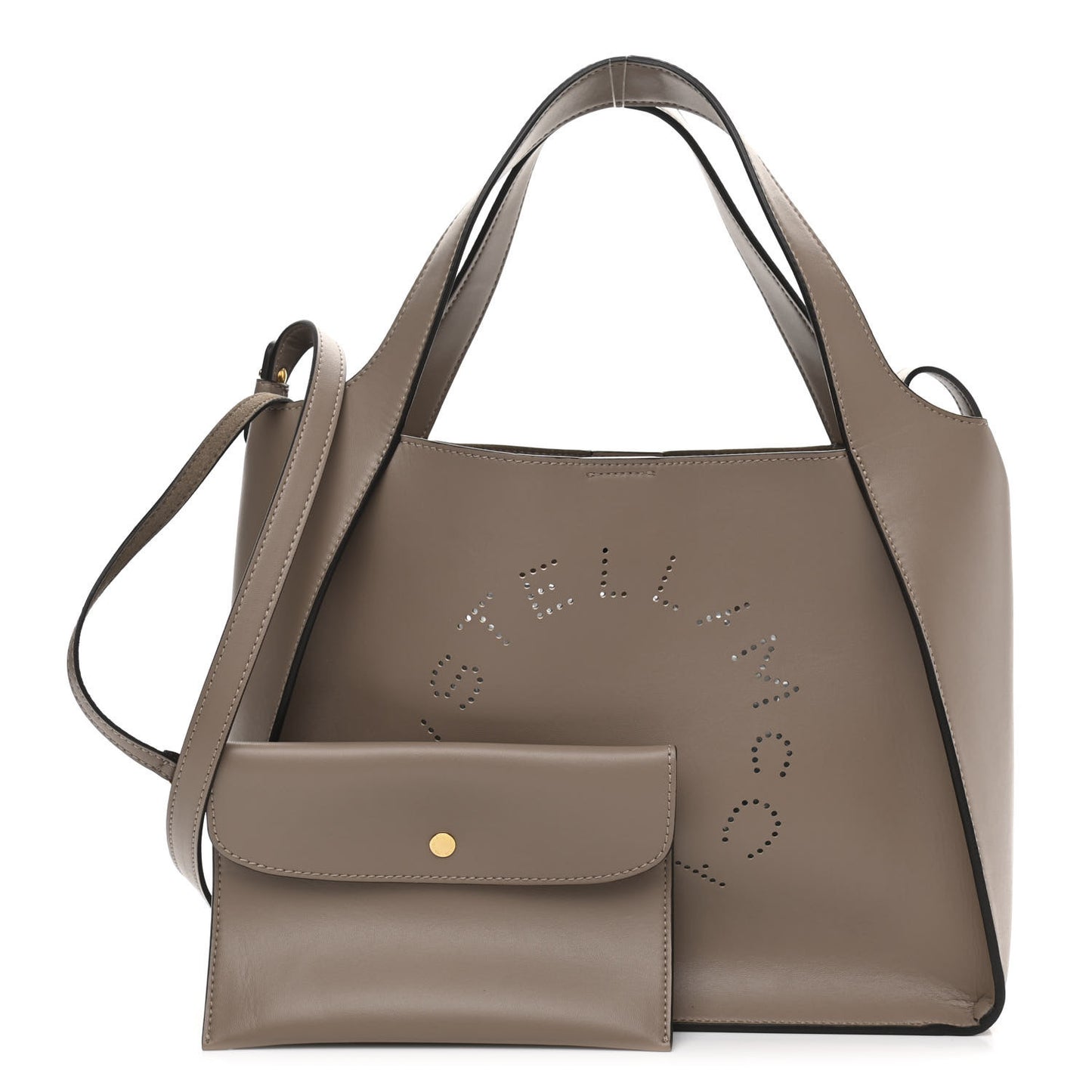 Eco Alter Nappa East West Perforated Tote Moss