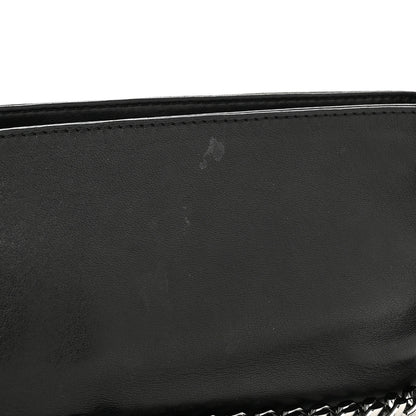 Chanel Calfskin Chain Stitch Clutch Black 11 of 11