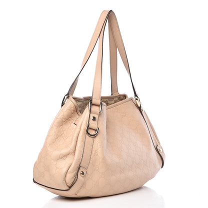Gucci Guccissima Medium Abbey Shoulder Bag Beige 3 of 13