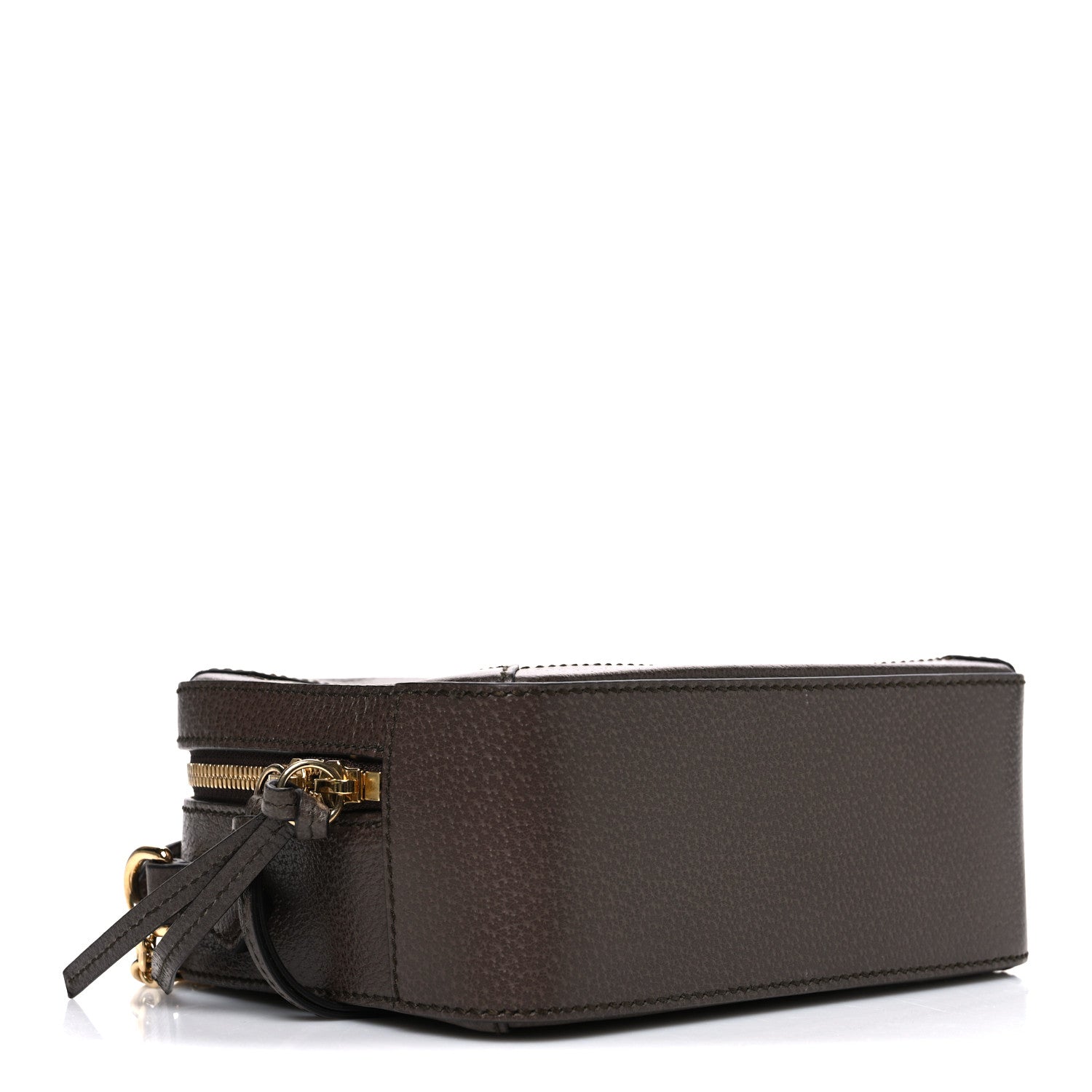 Gucci GG Supreme Monogram Mini Ophidia Top Handle Shoulder Bag Brown 3 of 9