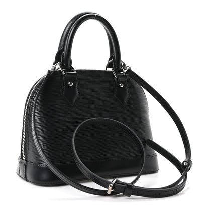 Louis Vuitton Epi Alma BB Black 3 of 9