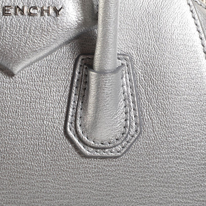 Givenchy Sugar Goatskin Mini Antigona Silver 10 of 12