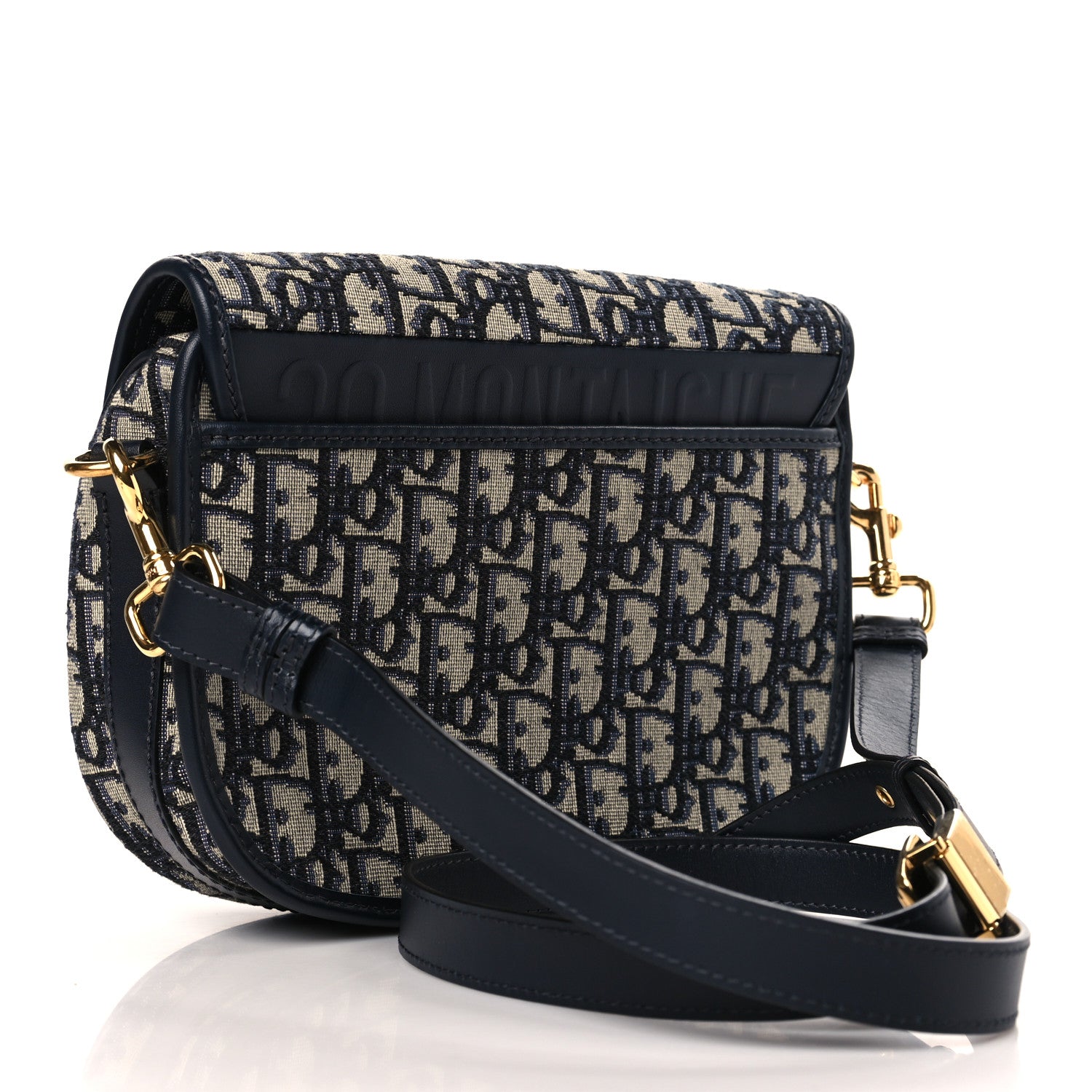 Christian Dior Oblique Medium Bobby Flap Blue 3 of 8