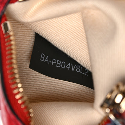 Valentino Garavani Pebbled Calfskin Small Rockstud Bucket Bag Red 7 of 11