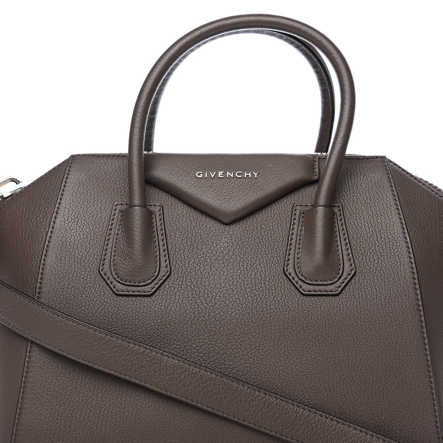 Givenchy Sugar Goatskin Small Antigona Heather Grey 7 of 10