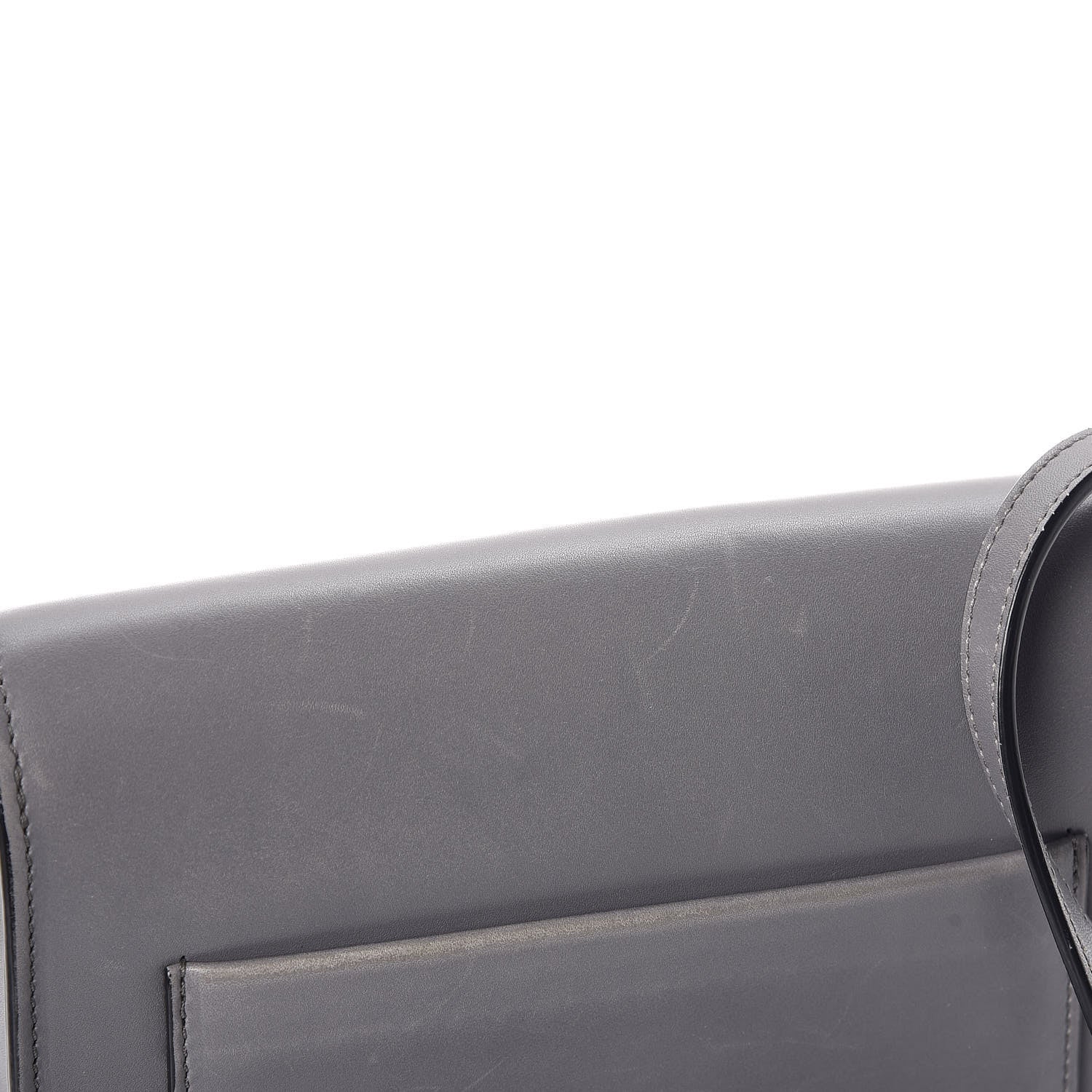 Celine Smooth Calfskin Small Trotteur Storm 11 of 12