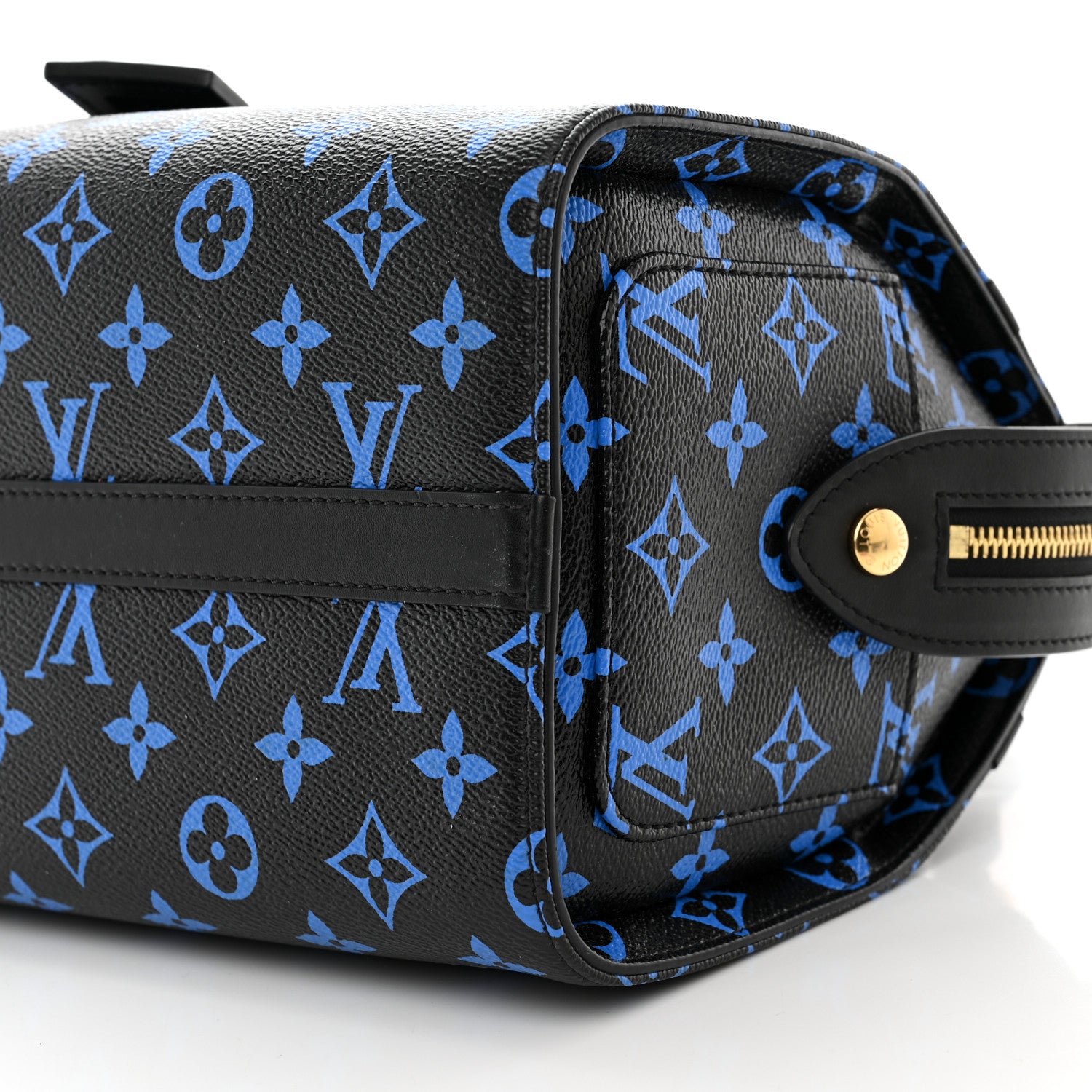 Louis Vuitton Colored Monogram Speedy Amazon PM Blue Black 9 of 9