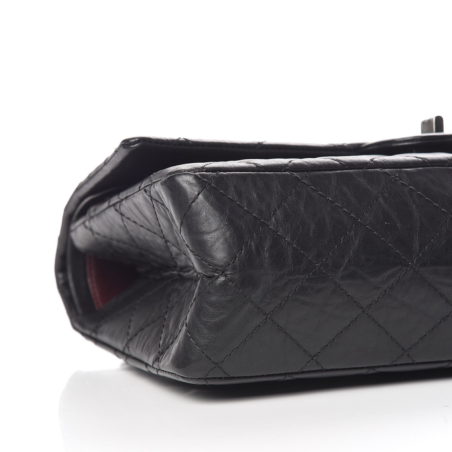 Chanel Aged Calfskin Quilted 2.55 Reissue 226 Flap Black 8 of 10
