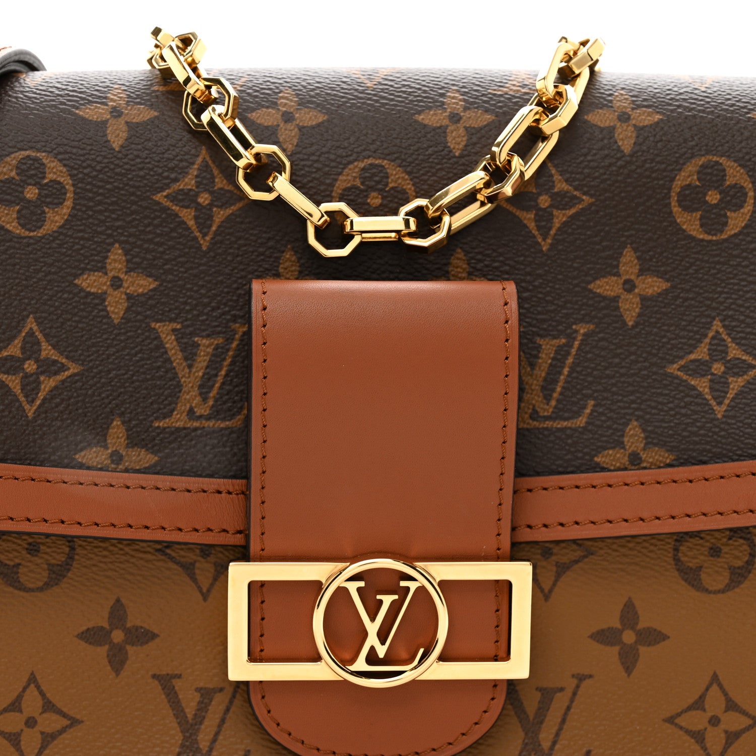 Louis Vuitton Reverse Monogram Dauphine MM 5 of 10