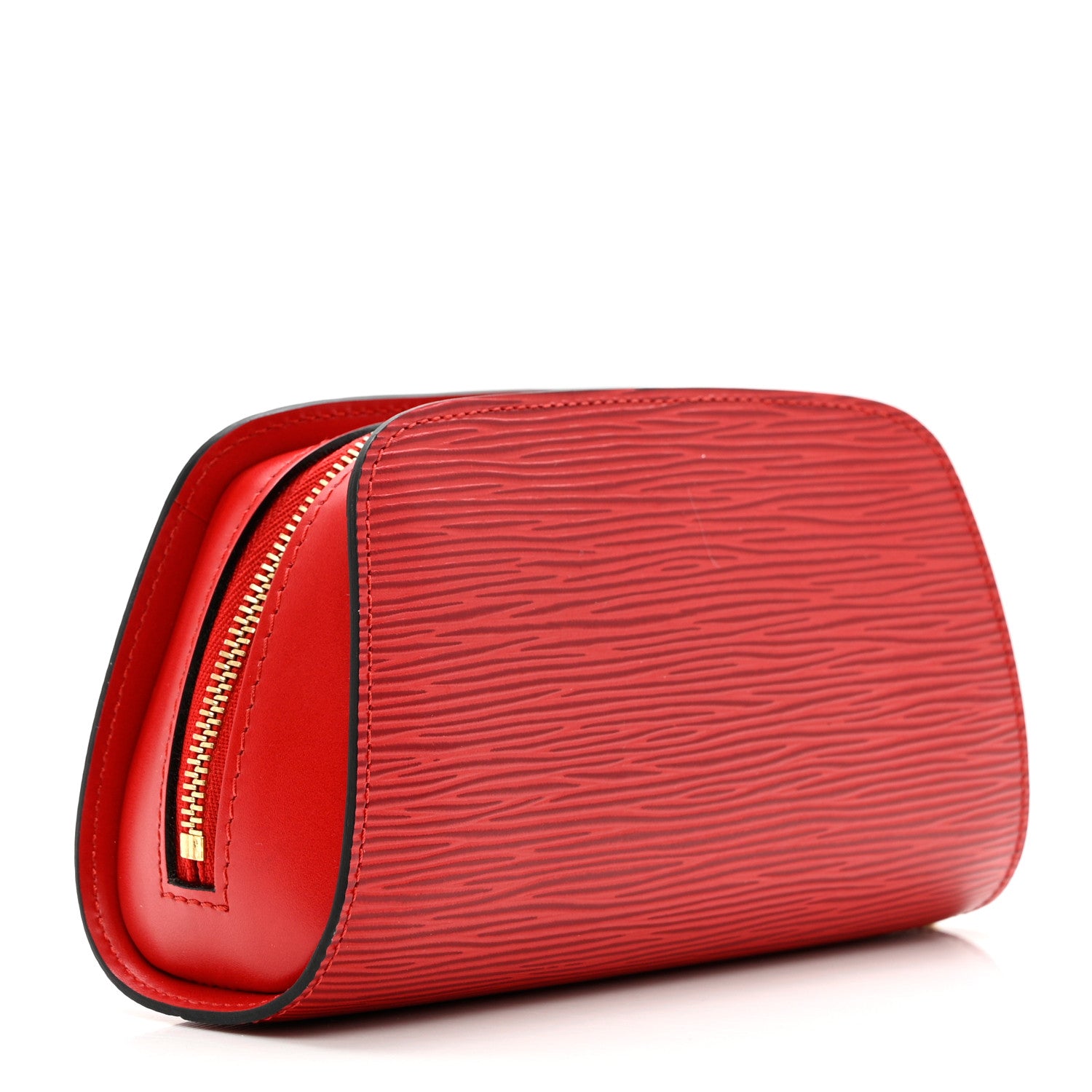 Louis Vuitton Epi Dauphine 17 Cosmetic Pouch Castillan Red 3 of 6