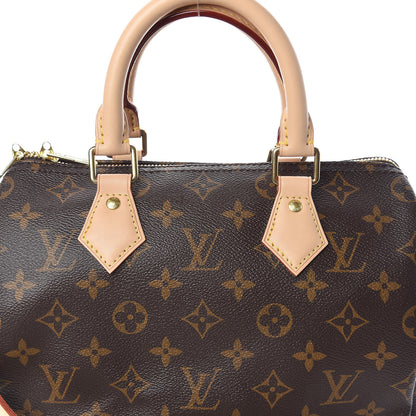 Louis Vuitton Monogram Speedy Bandouliere 25 10 of 10