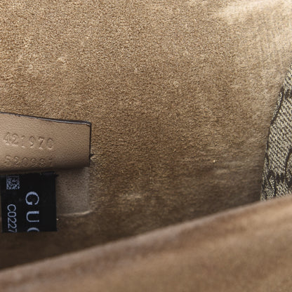 Gucci GG Supreme Monogram Mini Dionysus Shoulder Bag Taupe 7 of 13