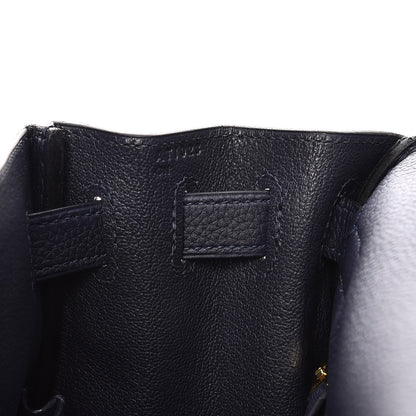 Hermes Togo Kelly Retourne 28 Bleu Nuit 19 of 33
