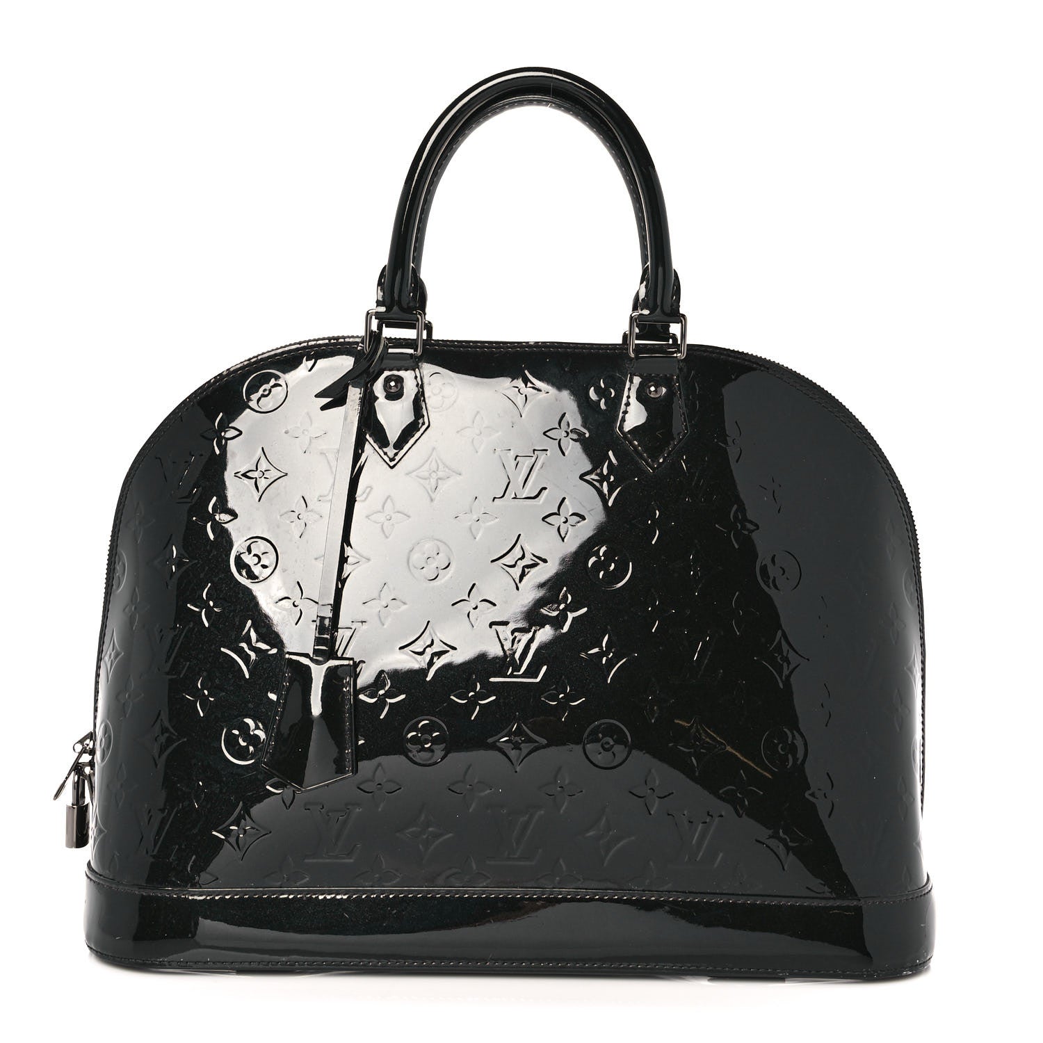 Louis Vuitton Vernis Alma GM Noir Magnetique 1 of 10