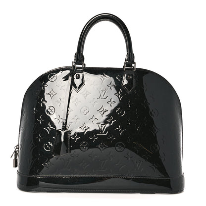 Louis Vuitton Vernis Alma GM Noir Magnetique 1 of 10