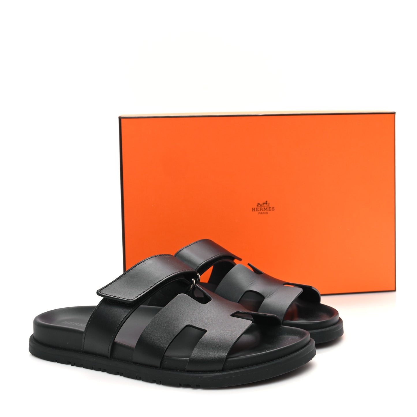 Calfskin Womens Chypre Sandals 38 Black