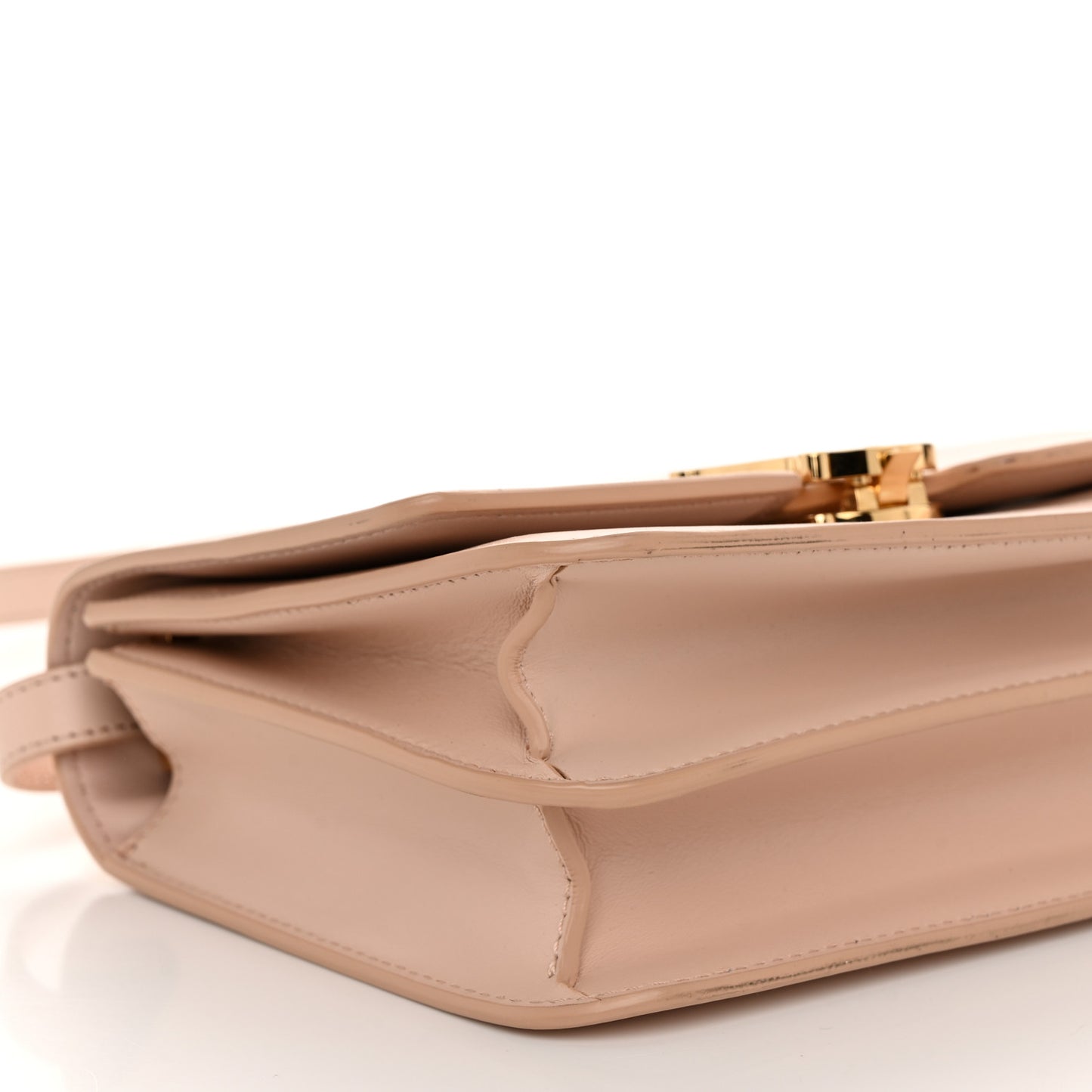 Calfskin Small TB Bag Rose Beige
