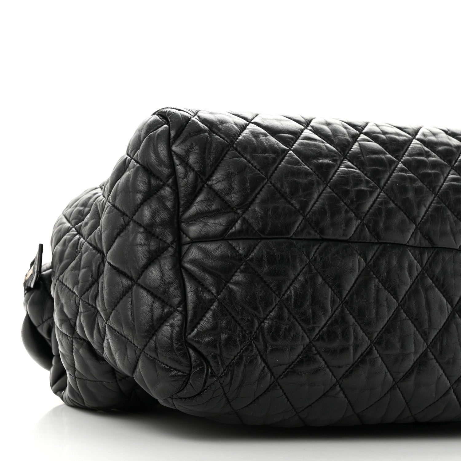 Chanel Lambskin Coco Cocoon Bowler Black 9 of 10
