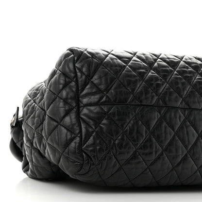Chanel Lambskin Coco Cocoon Bowler Black 9 of 10