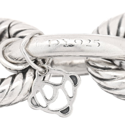 David Yurman Sterling Silver 17mm Extra Large Oval Link Bracelet 3 of 3