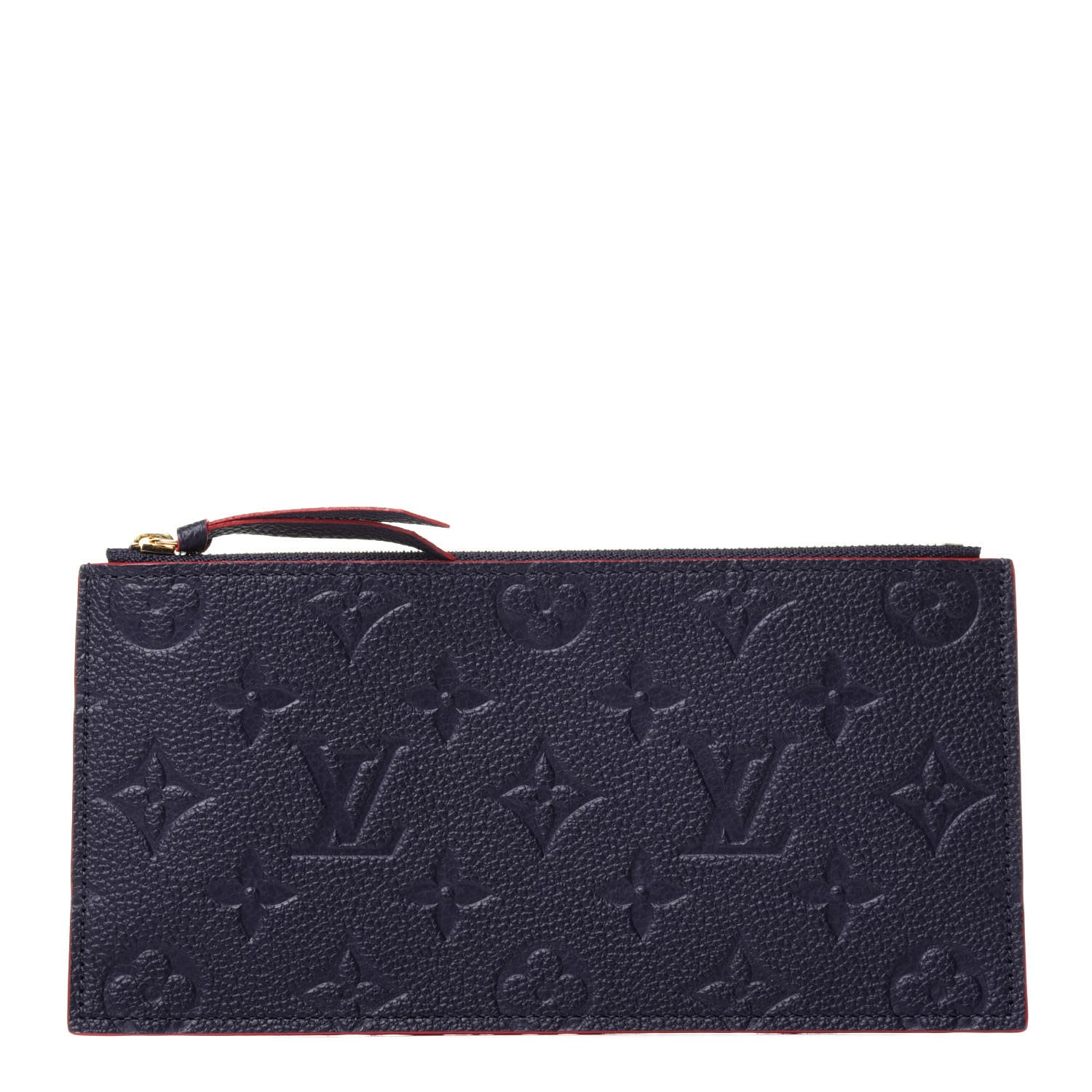 Louis Vuitton Empreinte Pochette Felicie Chain Wallet Marine Rouge 21 of 31