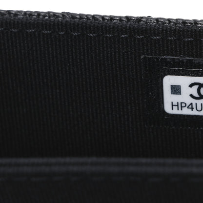 Chanel Caviar Quilted Mini Ribbon Wallet On Chain WOC Black 8 of 11