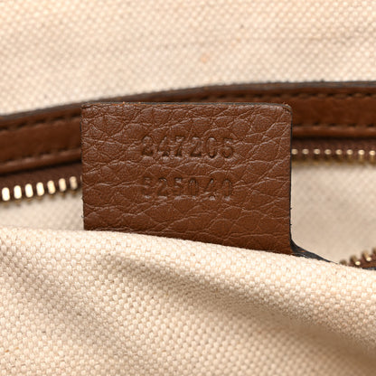 Gucci Monogram Web Medium Boston Dark Brown 7 of 19