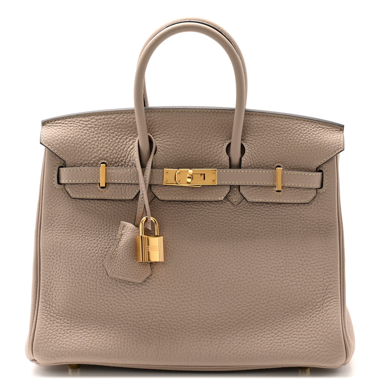 Hermes Togo Birkin 25 Gris Tourterelle 1 of 11