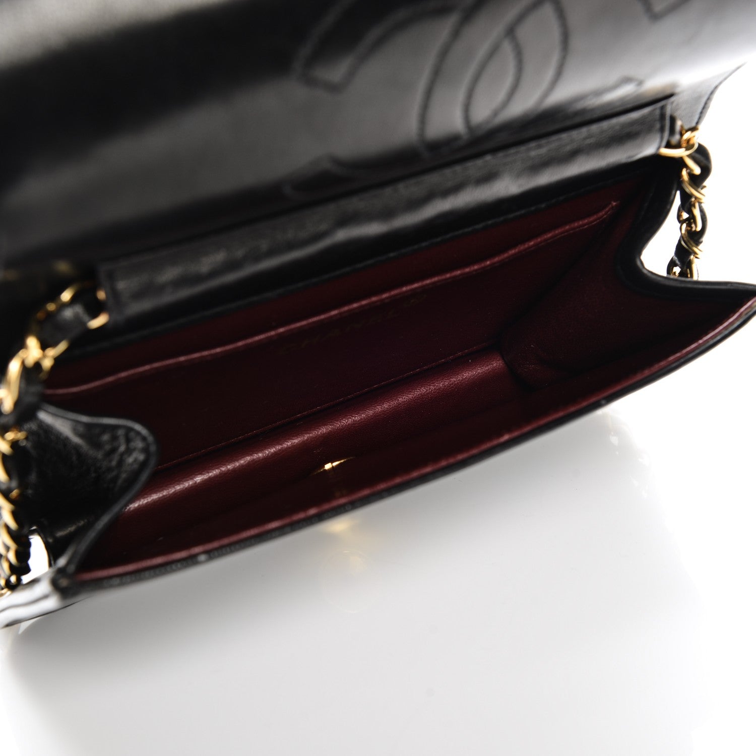 Chanel Lambskin Quilted Mini Flap Black 5 of 7